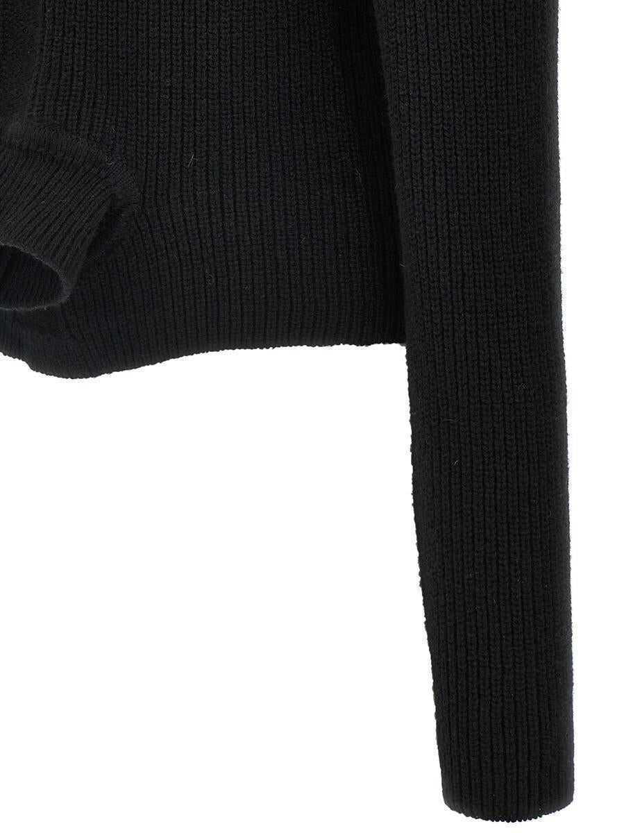 Pulovere Rick Owens Rick Owens Headon Dbl Sweater Black Femei (BM 18475932) 4
