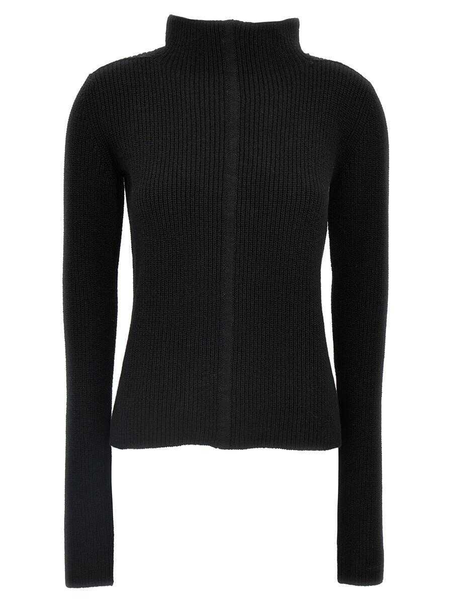 Pulovere Rick Owens Rick Owens Headon Dbl Sweater Black Femei (BM 18475932) 1