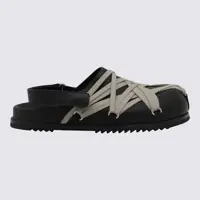 Balerini Rick Owens Black Leather Flat Femei