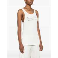 Imbracaminte Dama pagina 253 - Topuri Maison Margiela Beige Top With Wide Neckline And Logo Printed On The Front In Viscose And Cotton Blend Woman Beige Femei (BM 18476403) - B-mall.ro
