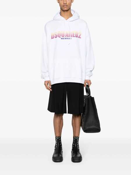 Pulovere DSQUARED2 DSQUARED2 Sweatshirts WHITE Barbati (BM 18476739) 2