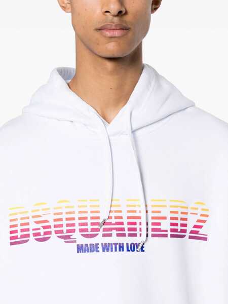 Pulovere DSQUARED2 DSQUARED2 Sweatshirts WHITE Barbati (BM 18476739) 5