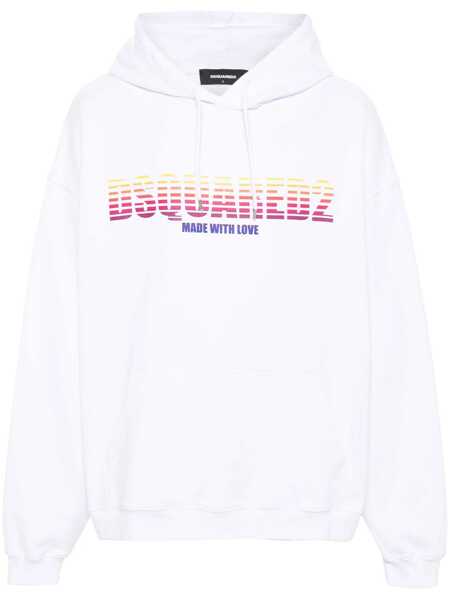 Pulovere DSQUARED2 DSQUARED2 Sweatshirts WHITE Barbati (BM 18476739) 1