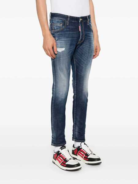 Blugi DSQUARED2 DSQUARED2 Skater Jeans BLUE Barbati (BM 18476958) 3