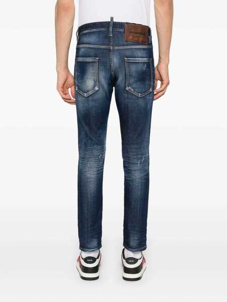 Blugi DSQUARED2 DSQUARED2 Skater Jeans BLUE Barbati (BM 18476958) 4