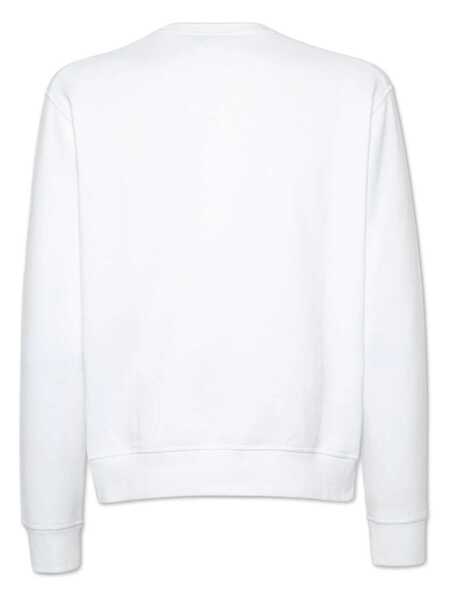 Pulovere DSQUARED2 DSQUARED2 Cool Fit Sweatshirt WHITE Barbati (BM 18477048) 2