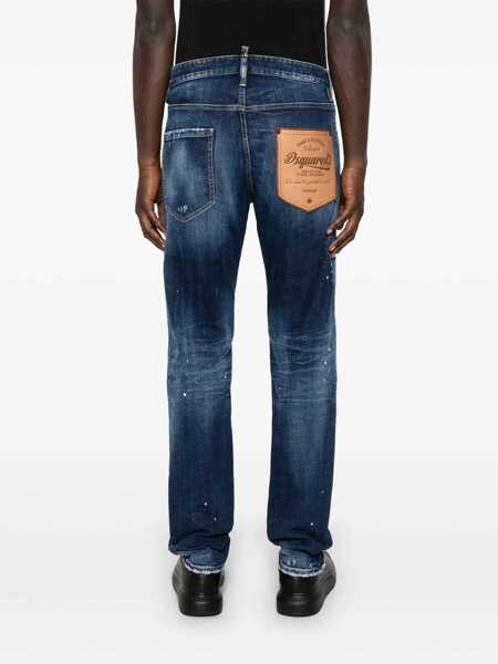 Blugi DSQUARED2 DSQUARED2 Cool Guy Jeans BLUE Barbati (BM 18477051) 4