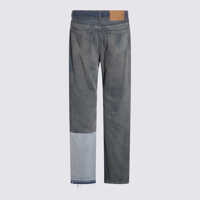Blugi MM6 Maison Margiela pentru Barbati - Blugi MM6 Maison Margiela Mm6 Maison Margiela Grey Blue Cotton Denim Jeans GREY BLUE Barbati (BM 18477378) - B-mall.ro