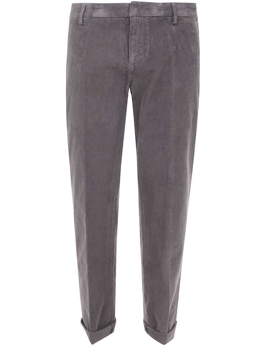 Pantaloni Dondup Dondup Gaubert Relax Trousers Clothing GREY Barbati (BM 18478176) 1