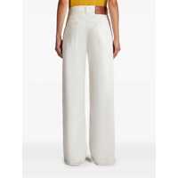 Imbracaminte Dama pagina 597 - Blugi ETRO Etro Baggy Chevron Jeans WHITE Femei (BM 18478578) - B-mall.ro