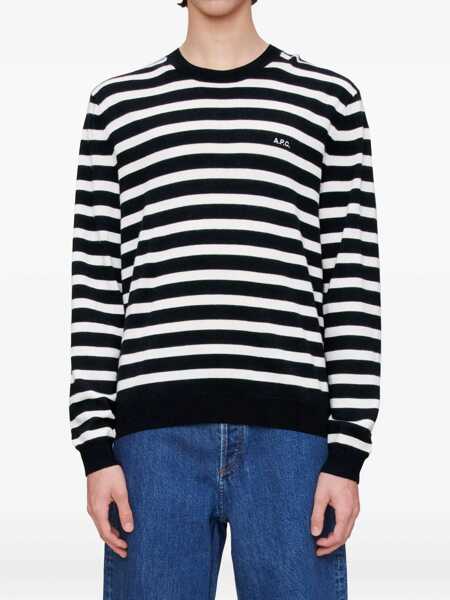 Pulovere A.P.C. A.P.C. Sweaters BLUE Barbati (BM 18478734) 3