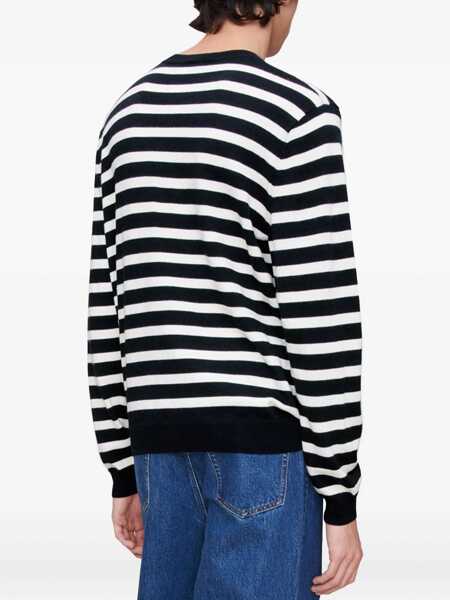 Pulovere A.P.C. A.P.C. Sweaters BLUE Barbati (BM 18478734) 4