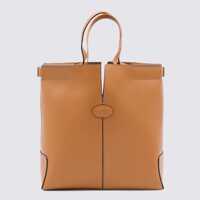 Genti de mana Tod'S Brown Leather Totes Femei