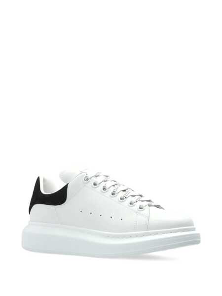 Sneakers Alexander McQueen LEATHER UPPER AND RUBBER SOLE SNEAKER White Femei (BM 18479496) 2