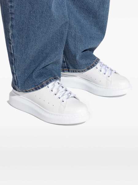 Sneakers Alexander McQueen LEATHER UPPER AND RUBBER SOLE SNEAKER White Femei (BM 18479496) 4