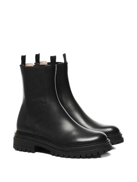 Botine Gianvito Rossi Chester 20 mm Chelsea ankle boots Black Femei (BM 18479517) 2