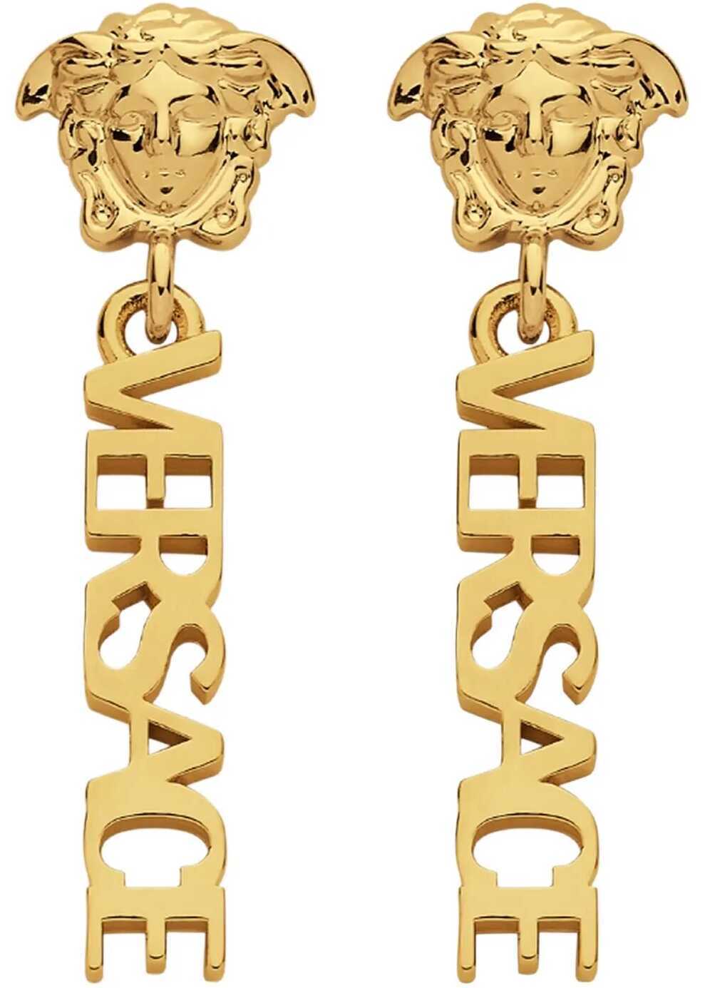 Cercei Versace Medusa Earrings VERSACE GOLD Femei (BM 18479581) 1