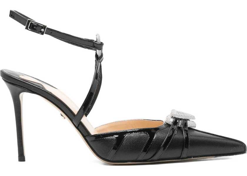 Pantofi cu toc MACH & MACH Double Heart Pumps BLACK Femei (BM 18479587) 1