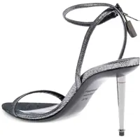 Sandale Dama - Sandale Tom Ford Padlock Sandals DARK SILVER Femei (BM 18479614) - B-mall.ro