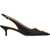 Ferragamo Gancini Slingback Pumps NERO