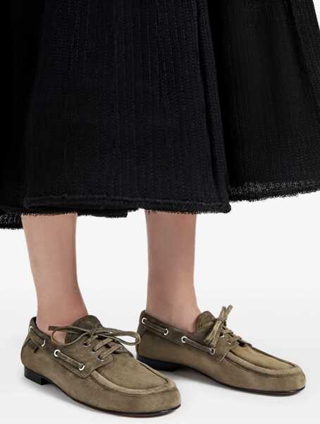 Mocasini Proenza Schouler Suede Deck Loafers MOSS Femei (BM 18479629) 4