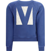 Imbracaminte Valentino Garavani Dama - Bluze de trening Valentino Garavani Panther Lady Sweatshirt GULF BLUE/BETULLA Femei (BM 18479635) - B-mall.ro