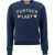 Valentino Garavani Panther Lady Sweatshirt GULF BLUE/BETULLA