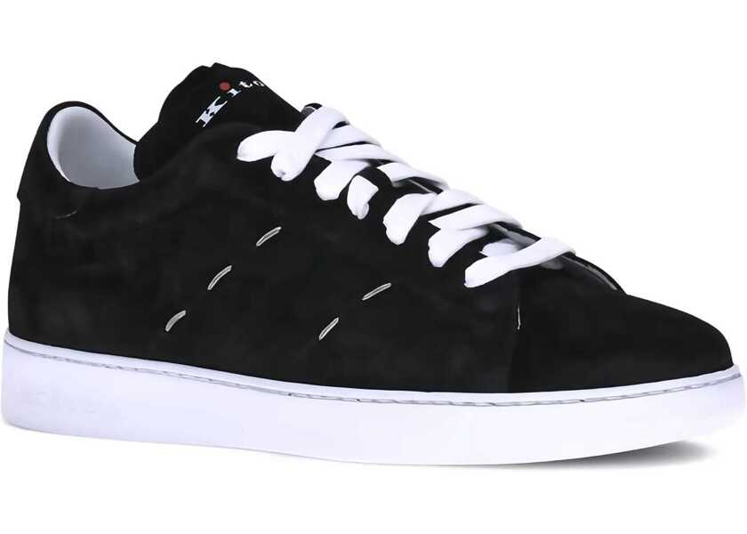 Sneakers KITON Leather Sneakers NERO Barbati (BM 18479668) 2