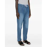 Pantaloni Brunello Cucinelli pentru Barbati - Pantaloni casual Brunello Cucinelli Jeans with drawstring waistband DENIM MEDIO OLD Barbati (BM 18479674) - B-mall.ro