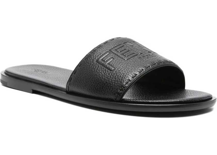 Sandale Fendi Sandals with logo NERO Barbati (BM 18479713) 2