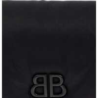 Genti de mana pentru Barbati - Genti de mana Balenciaga Nylon Monaco Shoulder Bag BLACK Barbati (BM 18479728) - B-mall.ro