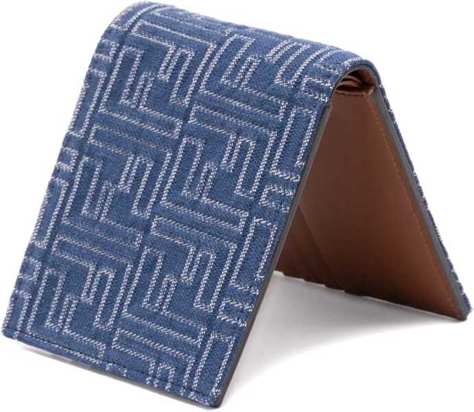 Portofele Fendi Denim Wallet STONEDARK NUTP Barbati (BM 18479734) 2