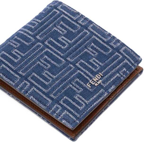 Portofele Fendi Denim Wallet STONEDARK NUTP Barbati (BM 18479734) 4