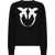 Pinko Logo Sweater NERO/BIANCO