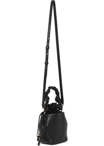 Genti de mana Ganni Bou mini Bucket Bag BLACK Femei (BM 18479758) 2