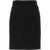 Chloe Bouclé wool midi Skirt BLACK