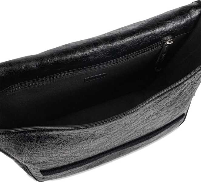 Genti de mana Balenciaga Explorer Shoulder Bag BLACK Barbati (BM 18479806) 4