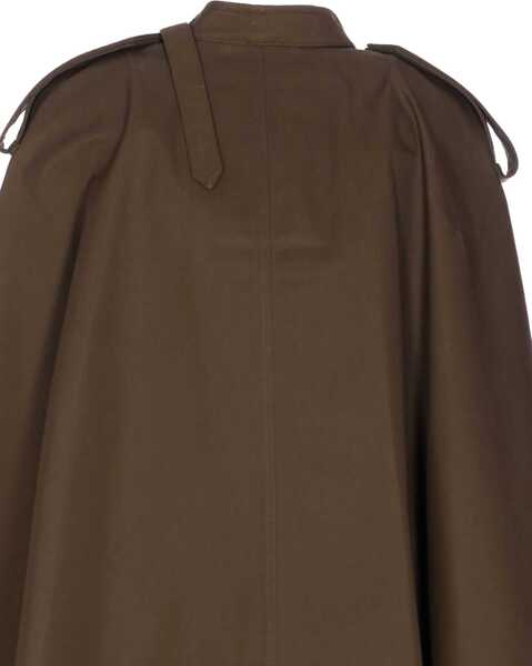 Paltoane Burberry Cotton Cape JUNIPER Femei (BM 18479812) 3