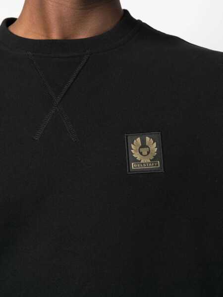 Bluze de trening Belstaff Sweatshirt With Logo Patch BLACK Barbati (BM 18479959) 5