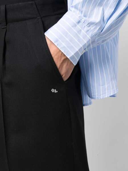 Pantaloni casual OUR LEGACY Pants Borrowed BLACK Barbati (BM 18479965) 5