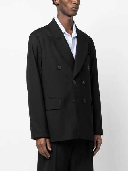 Sacouri OUR LEGACY Double-Breasted Blazer BLACK Barbati (BM 18479986) 3