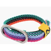 Bratari Fabric Bracelet With Monogram Barbati