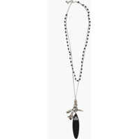 Coliere DSQUARED2 Chain D2 Surf Necklace With Charm And Beads