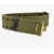 DSQUARED2 Fabric Grommet Belt With Golden Details 55Mm Military Green