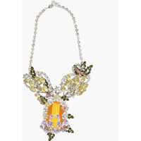 Coliere DSQUARED2 Embellished Jewels Oversized Necklace