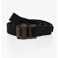 Curele DSQUARED2 Solid Color Fabric Belt 25Mm