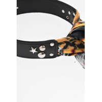 Imbracaminte Dama pagina 636 - Pulovere DSQUARED2 Leather Choker With Studs And Foulard Details Multicolor Femei (BM 18480418) - B-mall.ro