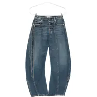 Blugi Strap Jeans In Denim Femei