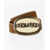 DSQUARED2 Ponyskin Belt With Logoed Maxi Buckle 45Mm Brown