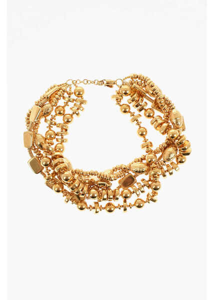 Coliere DSQUARED2 Golden Effect Kung-Fu Monkey Necklace Gold Femei (BM 18480613) 1